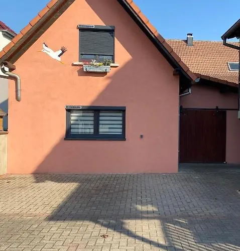 Des Cigognes Сasa de vacaciones Sermersheim
